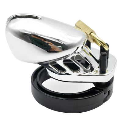 CB Plastic Restraint Silver Chastity Device