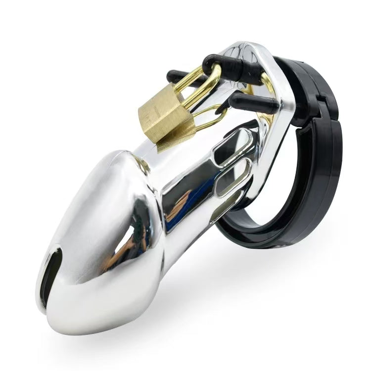 CB Plastic Restraint Silver Chastity Device