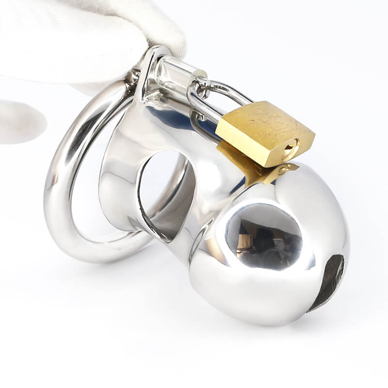 CBT Metal Chastity Device