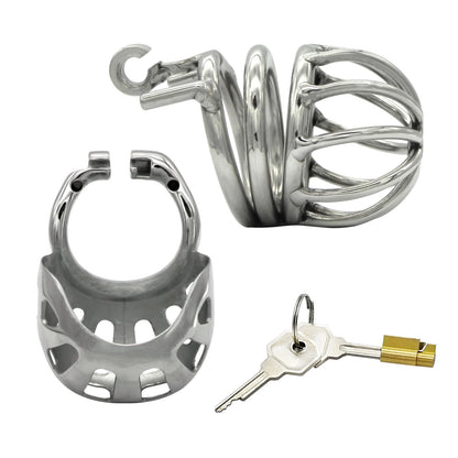 CC29 Fully wrapped scrotum chastity Device Stealth Lock Cock