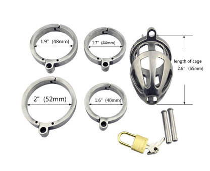 CC70 Retro chastity lock for men