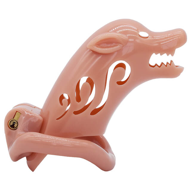 CC89 Cub Shaped Penis Cage Animal Cock Rings