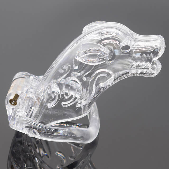 CC89 Cub Shaped Penis Cage Animal Cock Rings