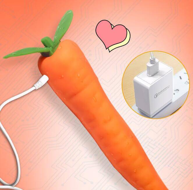 Vegetables Sex Vibrating Dildo