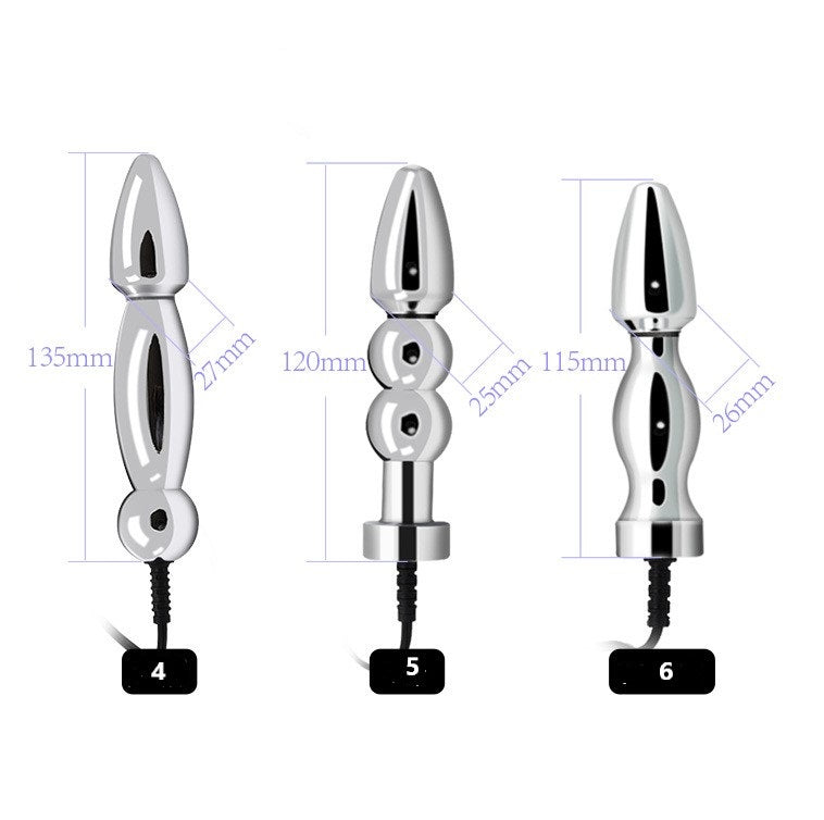 CC94 Electric Beads Urethral Sounding Sex Toys for Men Penis Plug Cock Dilator