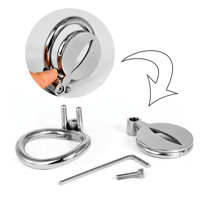 CC97 Circular Arc Clasp Flat Chastity Lock