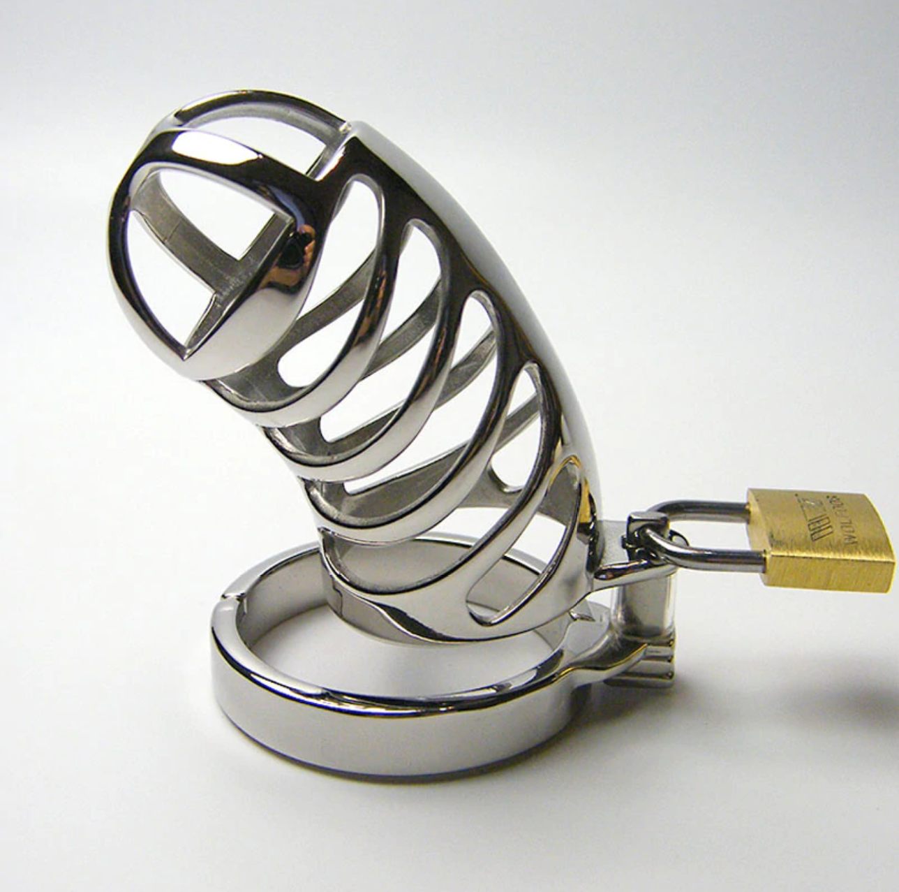 Metal Chastity Device 3.35 inches long