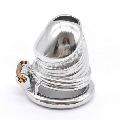 Chastity Cage 37mm with Male Bondage Belt CC82