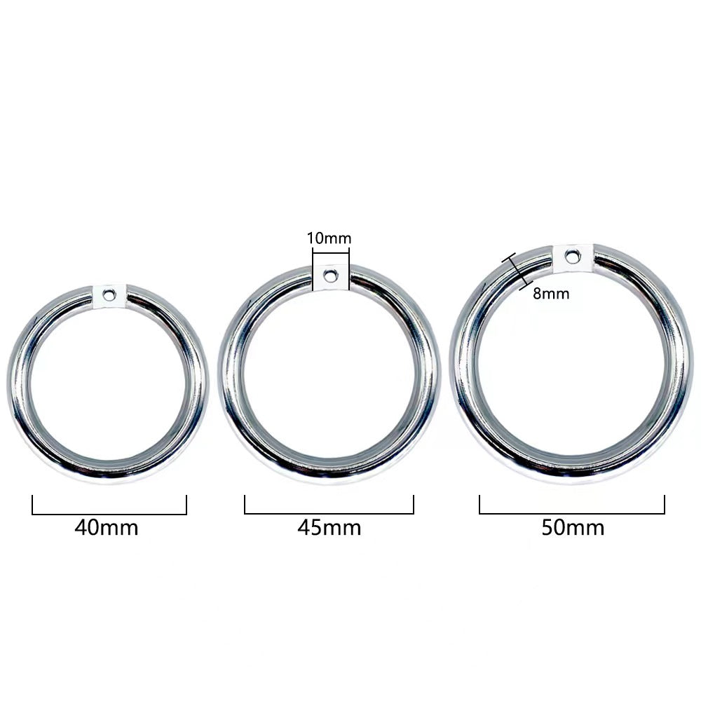 Stainless Steel Chastity Ring