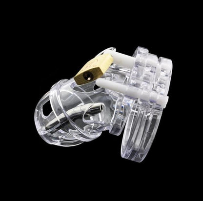 Urethra Mini Chastity Cage  Clear