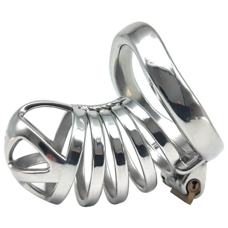 Steel Male Chastity Cage 3.0 inches