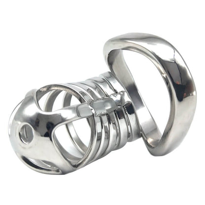 Steel Male Chastity Cage 3.0 inches