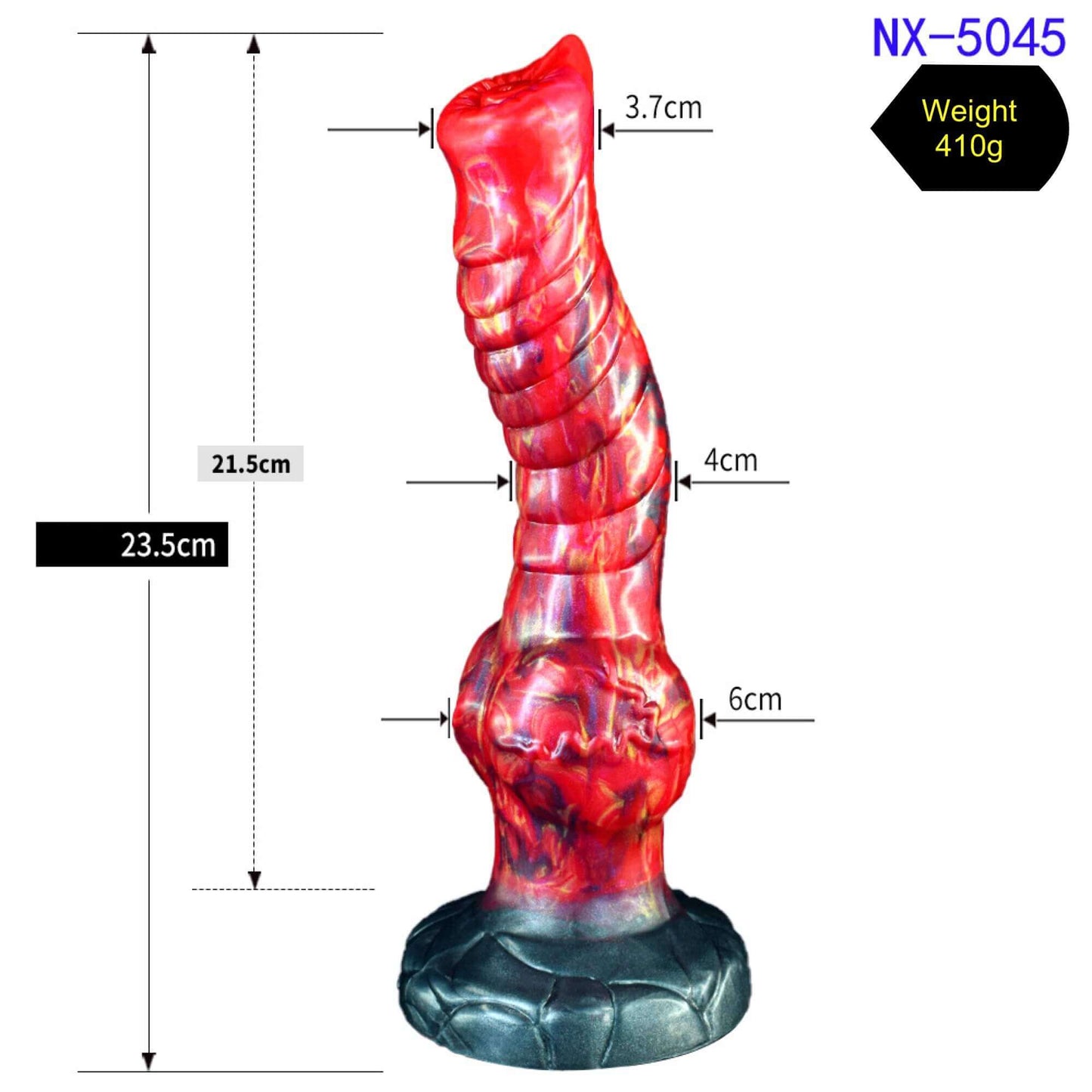 Color Liquid Silicone Soft Shaped Penis