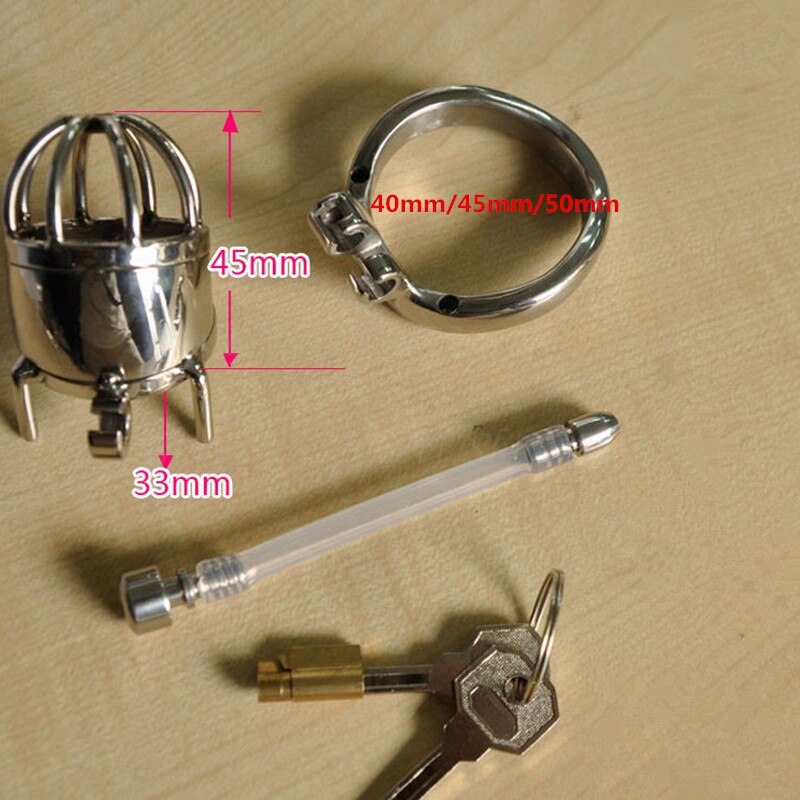 Metal Chastity Cage 1.77 inches long