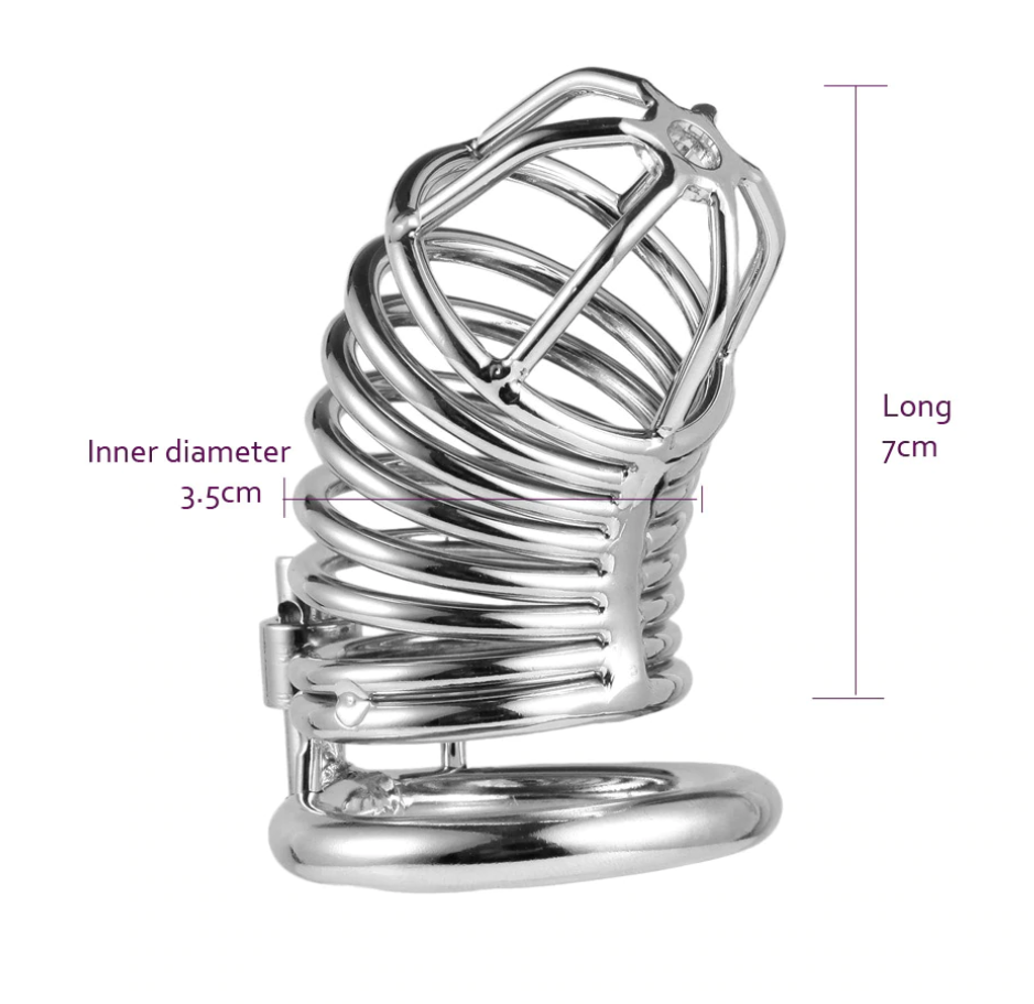 Metal Chastity Device Cage