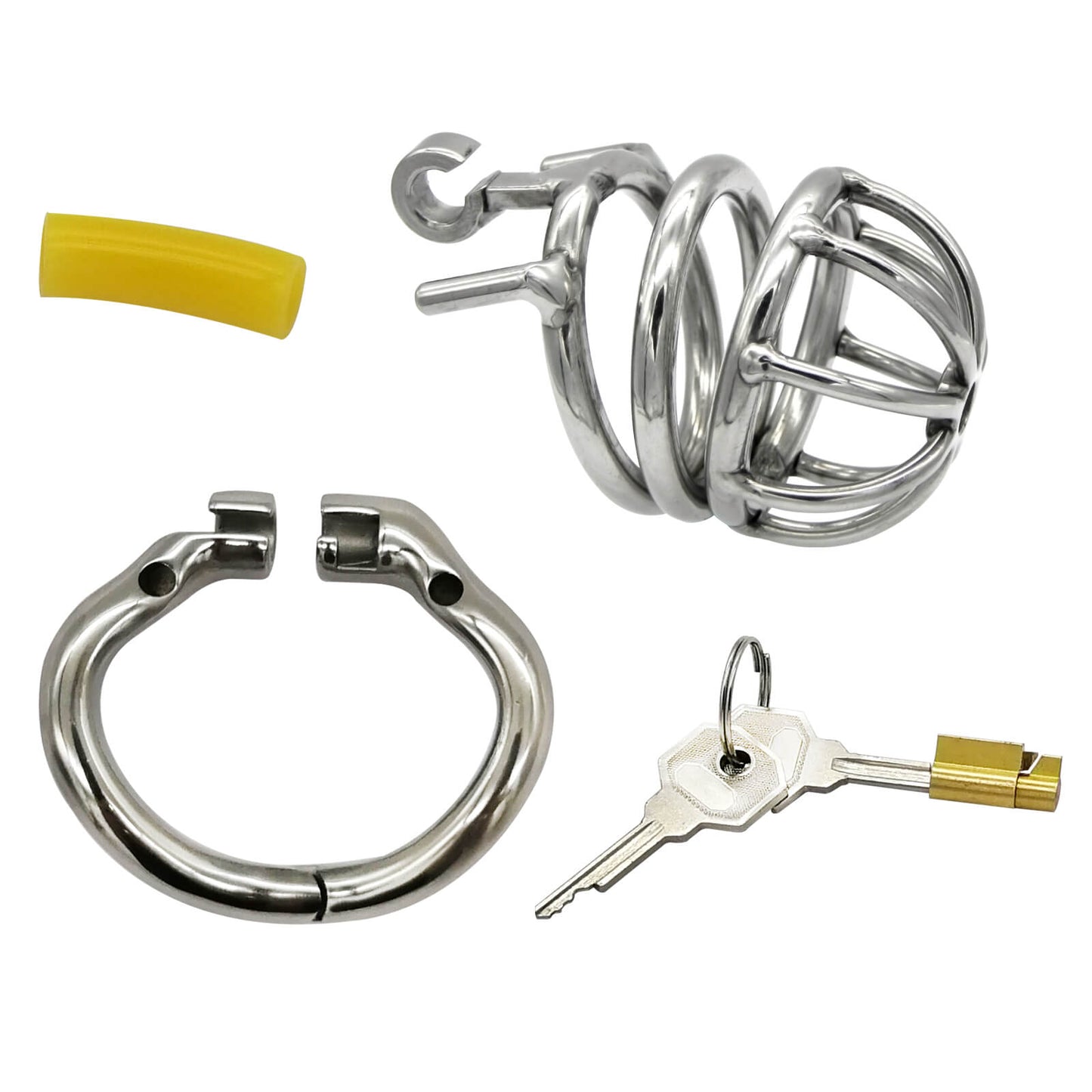 CC11 Stainless Steel Stealth Lock Male Chastity Device