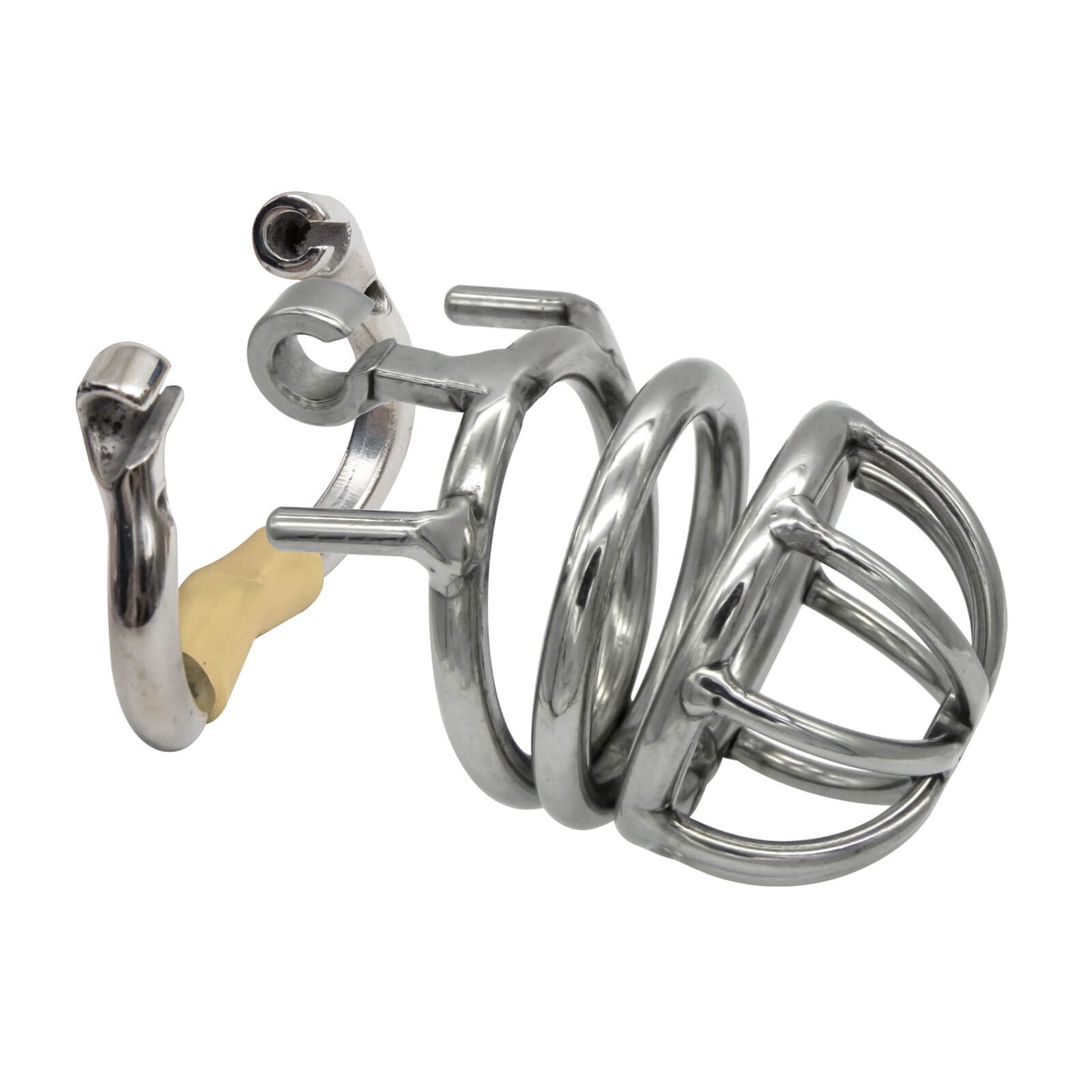 CC11 Stainless Steel Stealth Lock Male Chastity Device