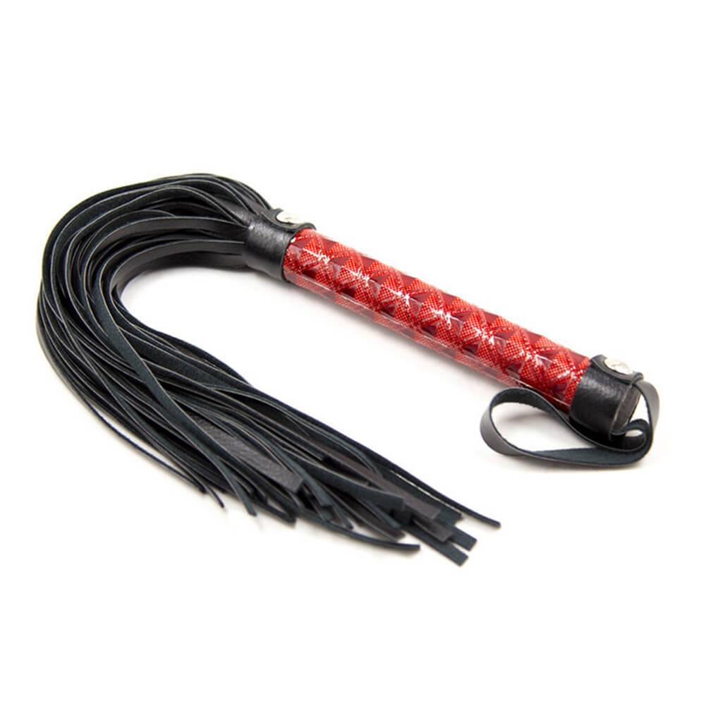 39cm Faux Leather SM Rope Flogger