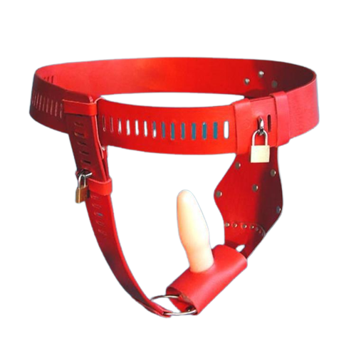 Female Anal Plug Convenient Chastity Belt