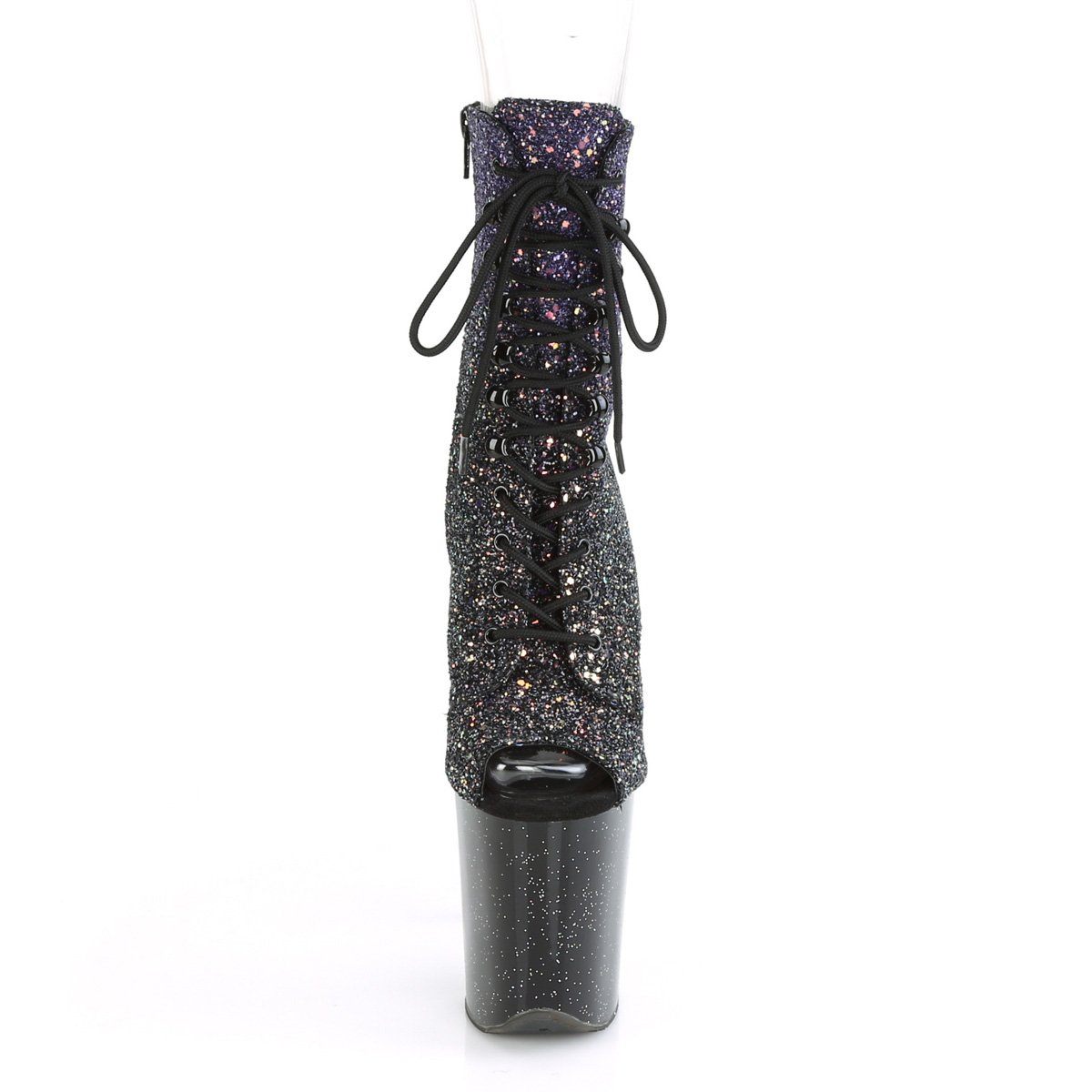 melancholy-1672 OMBG Exotic Boot | Purple Glitter