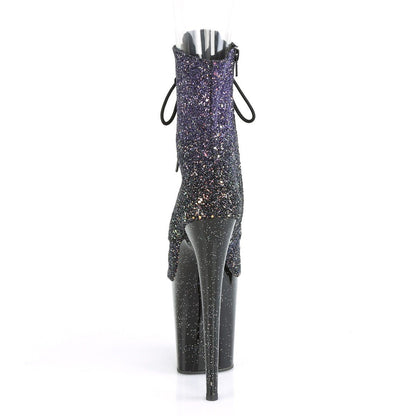 melancholy-1672 OMBG Exotic Boot | Purple Glitter