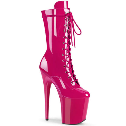 Seductive-1030 Exotic Boot | Fuchsia Patent