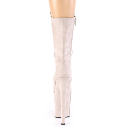 Seductive-1050FS Exotic Boot | Nude Faux Suede