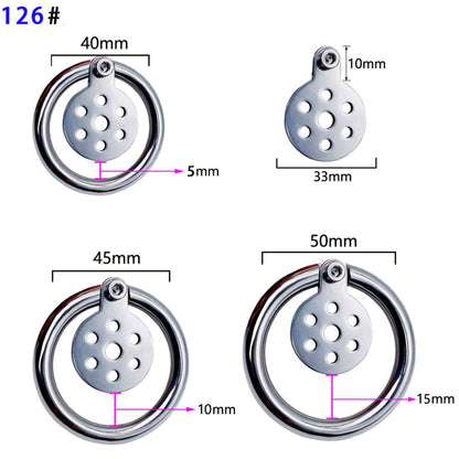 Flat Chastity Device CC104