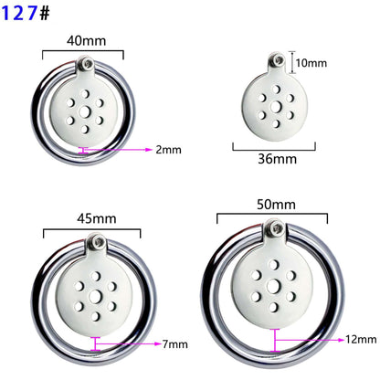 Flat Chastity Device CC104