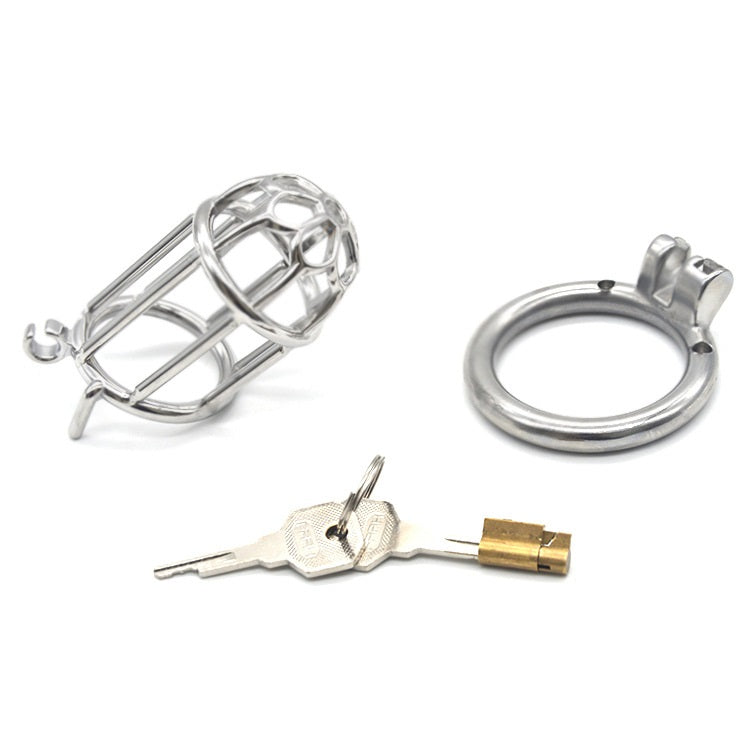 CC68 Steel Chastity Cage