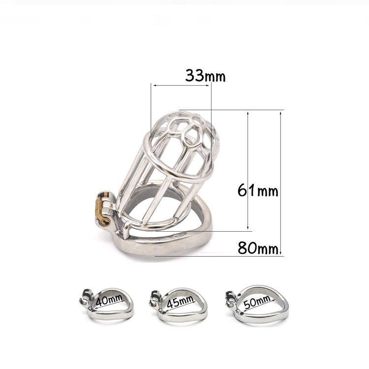 CC68 Steel Chastity Cage