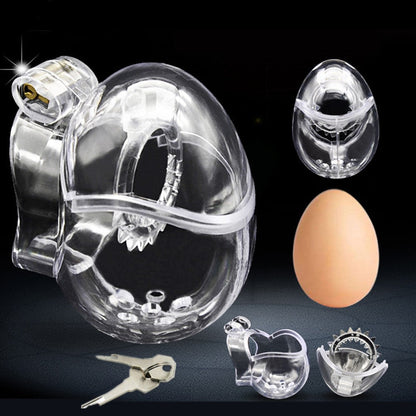 Fully Restraint Egg Shape Male Chastity Device