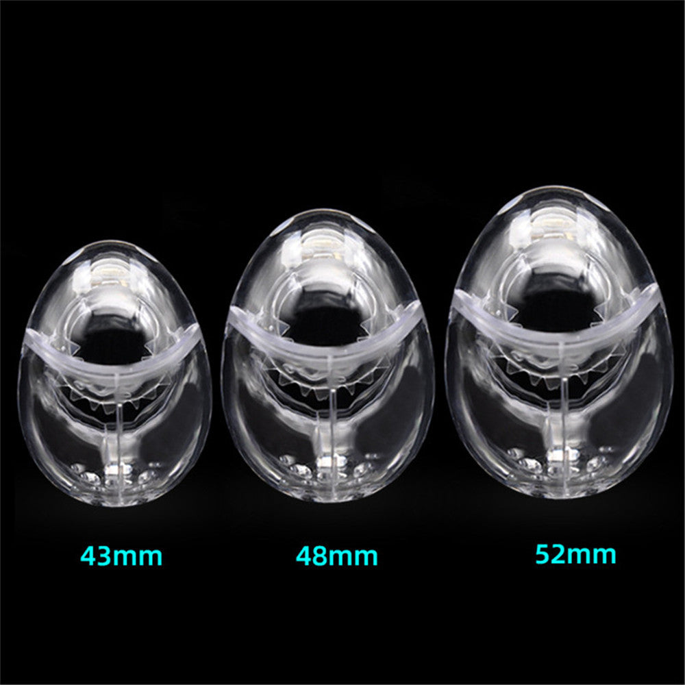 Fully Restraint Egg Shape Male Chastity Device