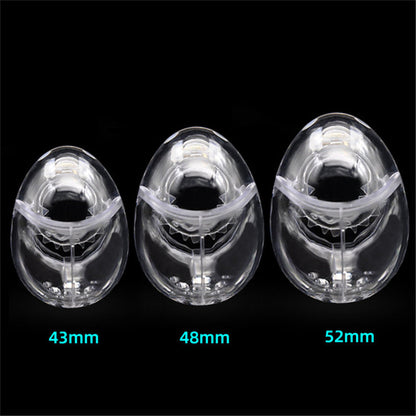 Fully Restraint Egg Shape Male Chastity Device