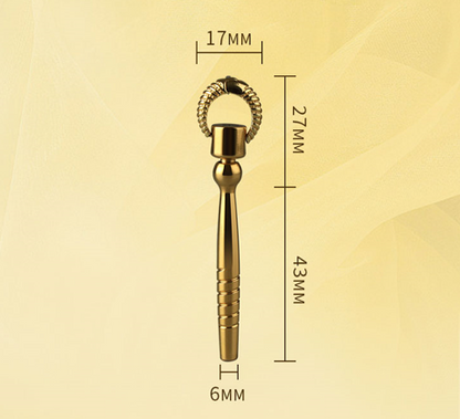 Golden Urethral Sound 3 Pieces