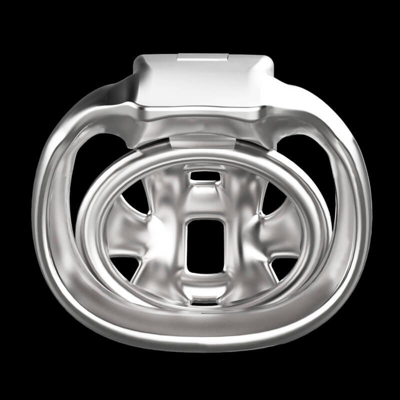 HT-V4 Nub Stainless Steel Chastity Cage