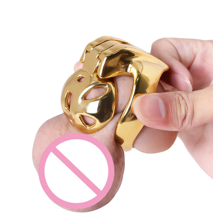 HT-V4 Stainless Steel Super Small Chastity Cage