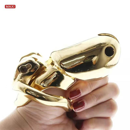 HTV3 Gold Chastity Cage