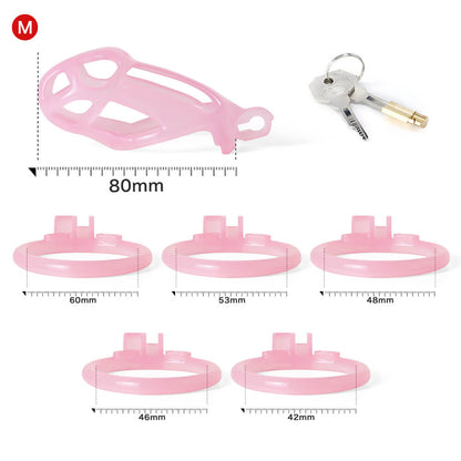 Ice Vision Design Pink Cobra Chastity Cage