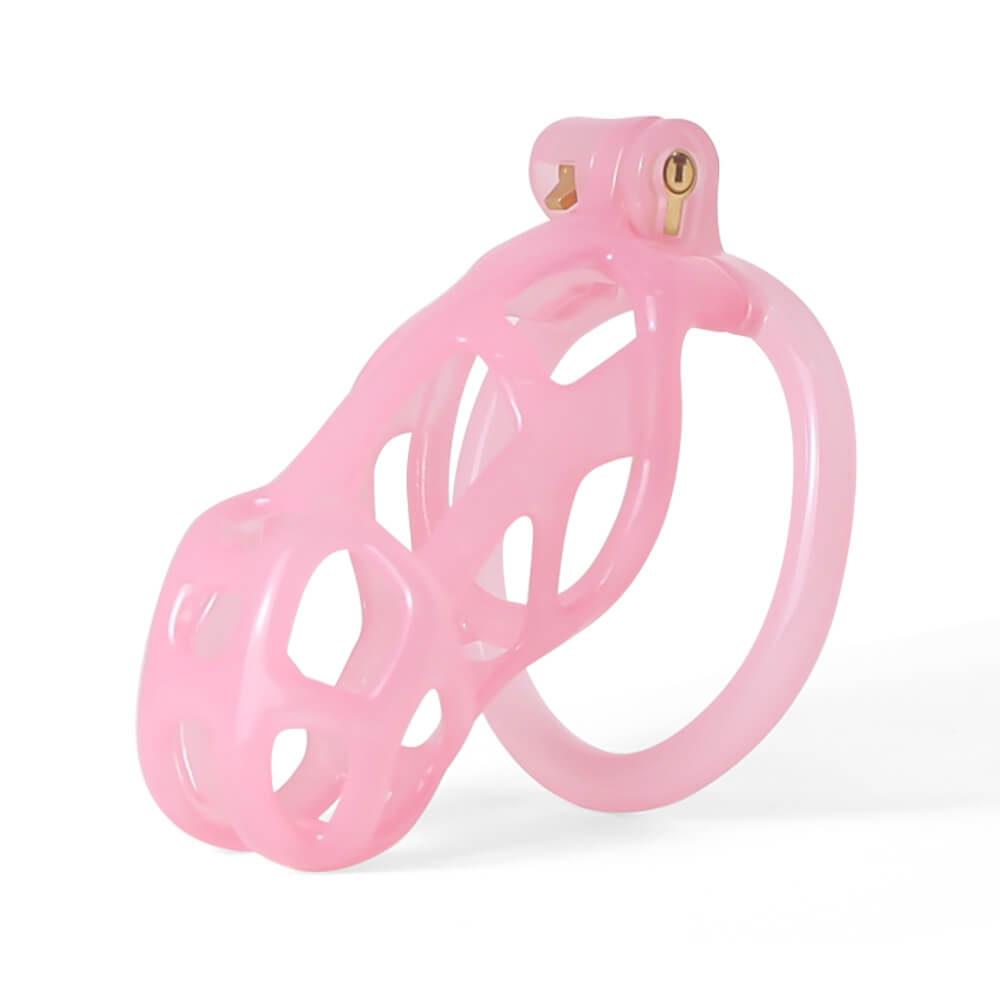 Ice Vision Design Pink Cobra Chastity Cage