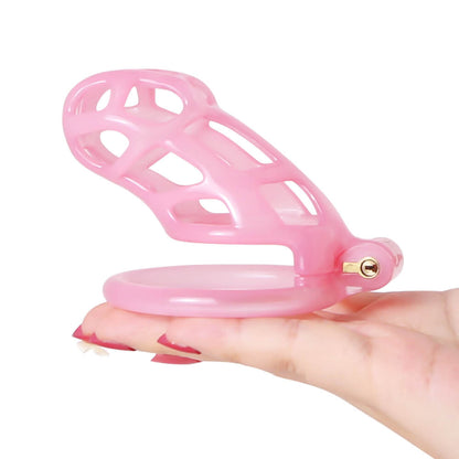 Ice Vision Design Pink Cobra Chastity Cage