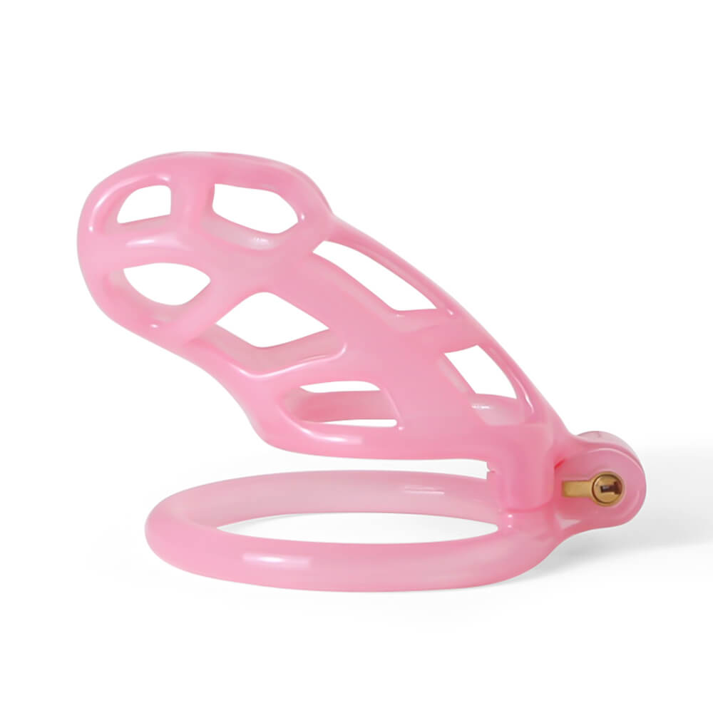 Ice Vision Design Pink Cobra Chastity Cage