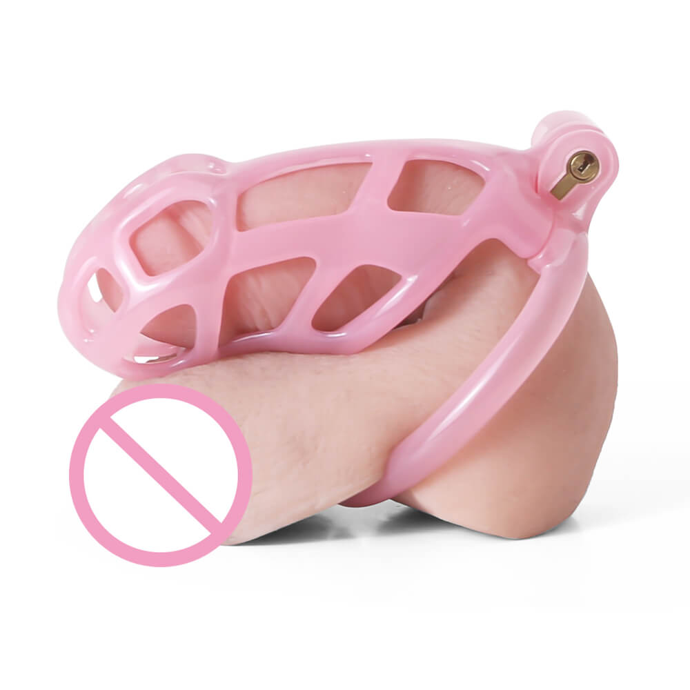 Ice Vision Design Pink Cobra Chastity Cage