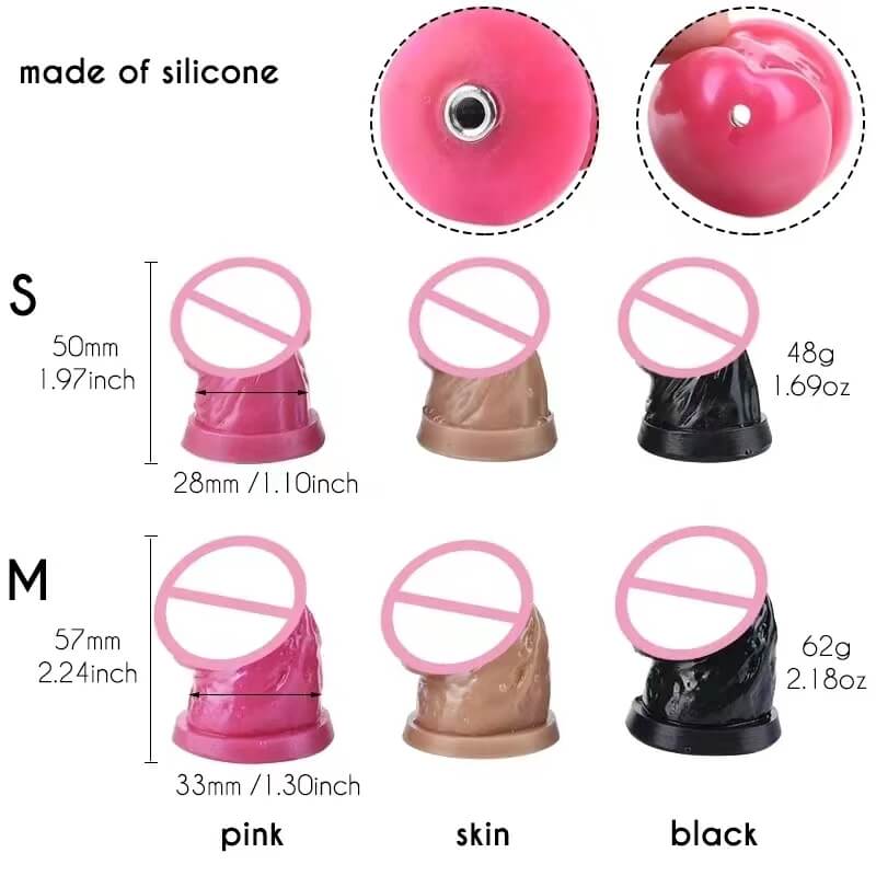 Inverted #401 DIY Silicone Dildo Sleeve Chastity Cage