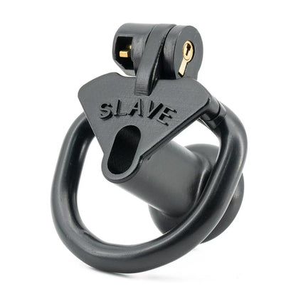 Light Negative SLAVE Chastity Cage