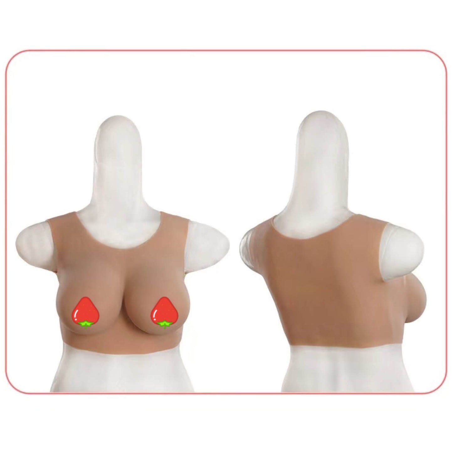 Lightweight Silicone Breast Prosthesis