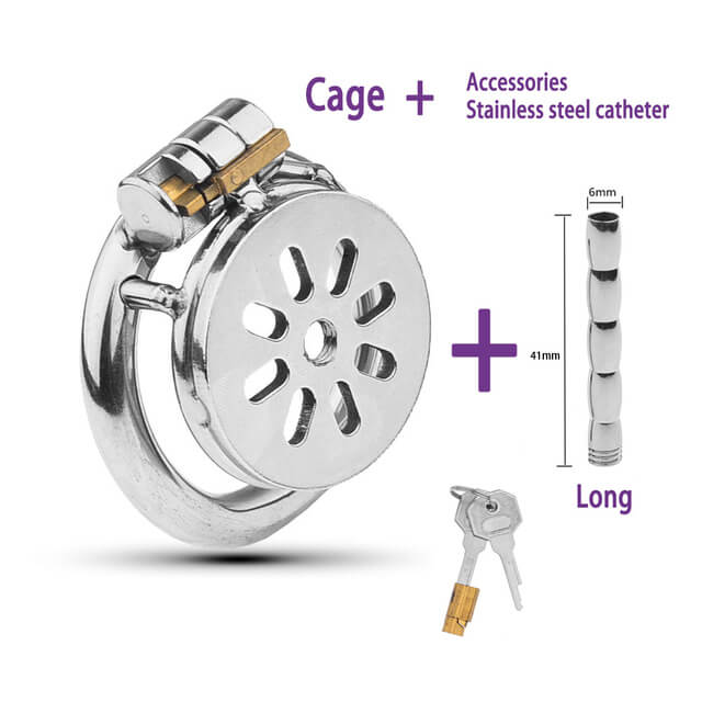 Loyalty Husband Flat Small Male Chastity Cage