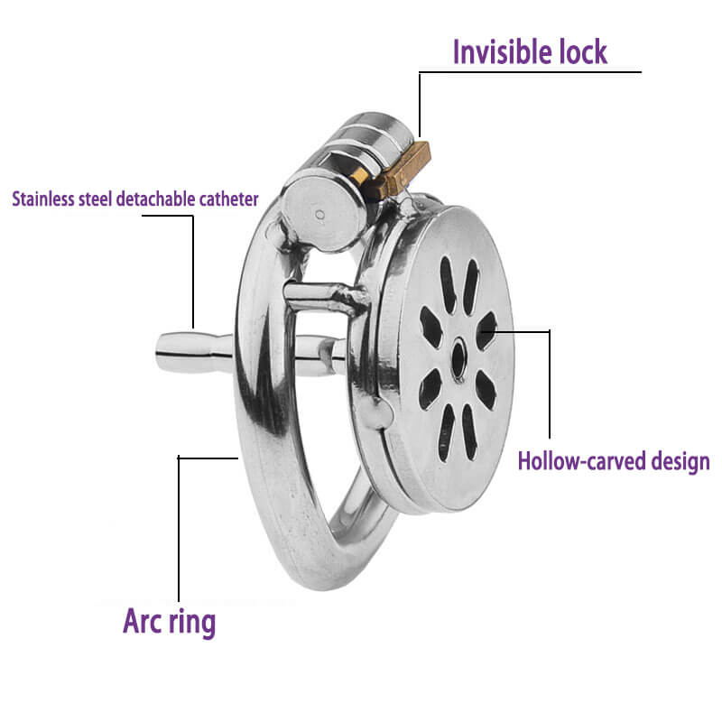 Loyalty Husband Flat Small Male Chastity Cage