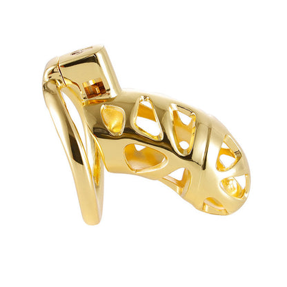 Golden Chastity Cage Large