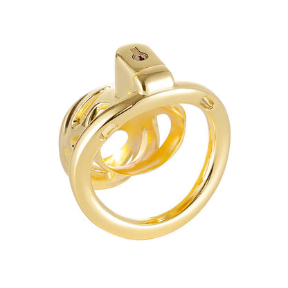 Golden Chastity Cage Large